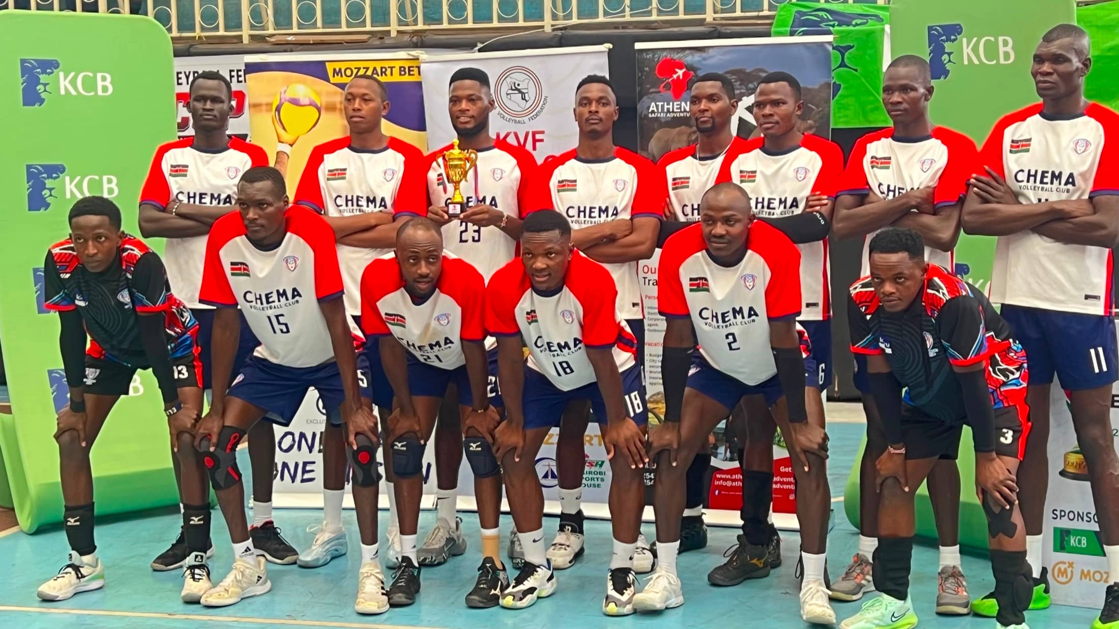 Chema VC squad after victory over Kenya Navy